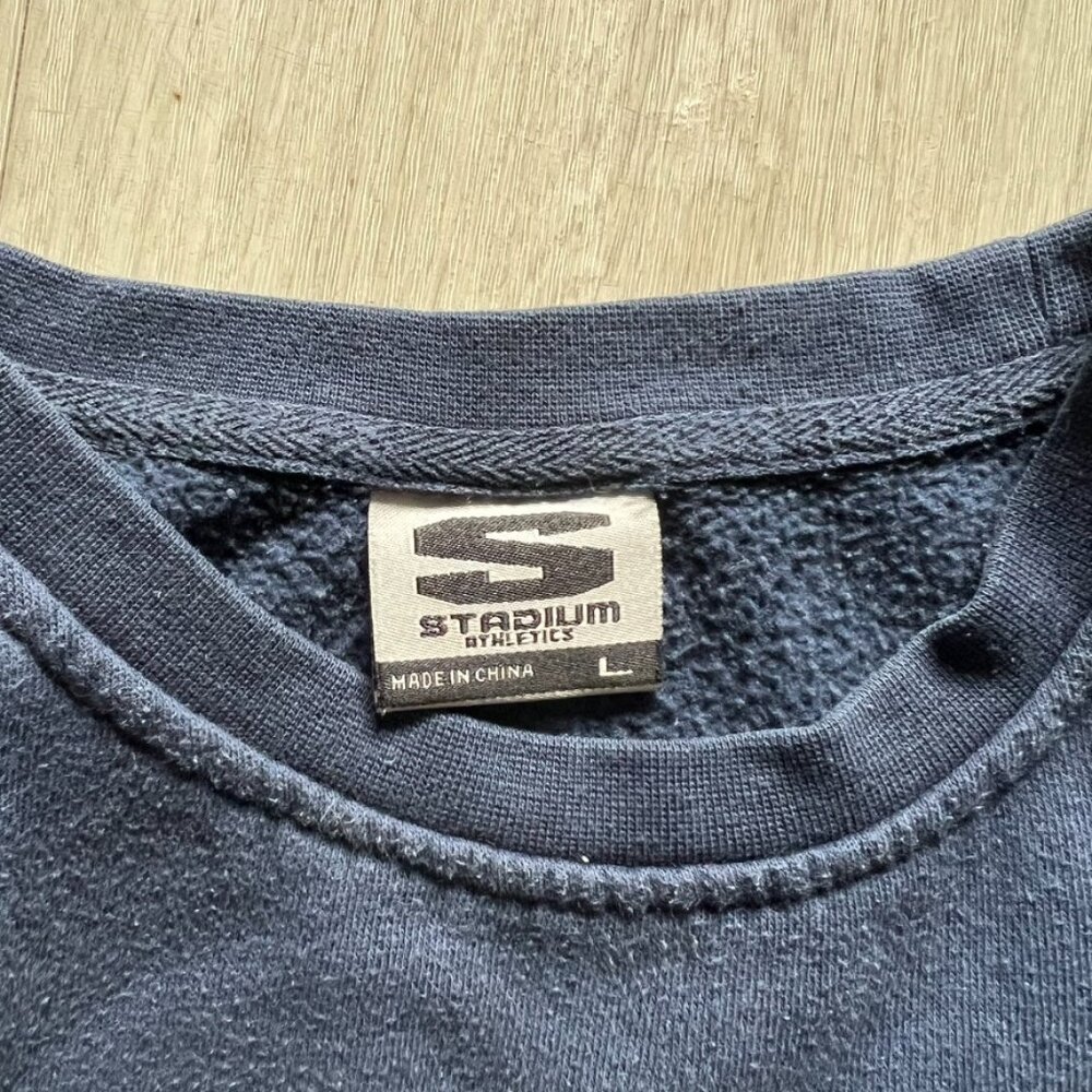 Notre Dame Fighting Irish Sweater Mens Large NCAA Crewneck Stadium Embroidered - Picture 3 of 5